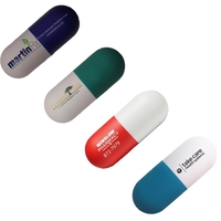 Pill Capsule Shaped Stress Reliever