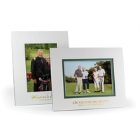 Golf Ball Texture Photo Frame - Double Mat