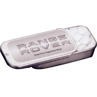 Silver rectangular slider mint tin with customization.... from ASI 88060...
