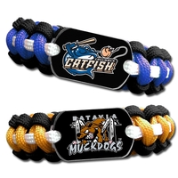 Paracord Bracelet with Dog Tag and Epoxy Domed Logo... from ASI 62677 iline...
