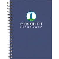 7" x 10" classic paperboard journal with foil imprint, four full... from ASI...