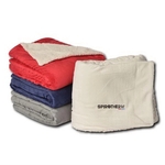 Sherpa Fleece Lined Blanket