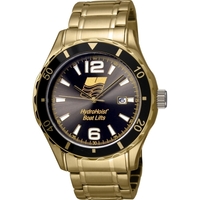 Men's and women's gold Canvas watch with a second hand, water... from ASI...