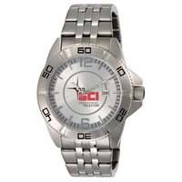 Men's and women's silver watch with a second hand, water resistance,... from...