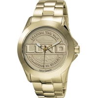 Men's and women's gold Intrigue watch with a second hand, water... from ASI...