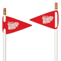 Pencil pennant measuring 2.375" x 3.25" for showing your team spirit... from...