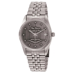 Saturn Medallion Silver Men's and Ladies' Watch