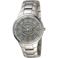 Men's and women's silver Welch medallion watch with water resistance, a......