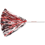 Imprinted All-Metallic Pom with 10" Straw Handle