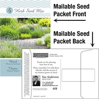 Herb Seed Mix - Mailable Packet - Custom Printed