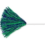 Unimprinted Vinyl Pom With 10" Straw Handle