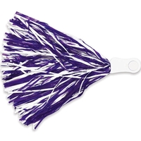 Unimprinted Contour Handle Vinyl Pom with Token