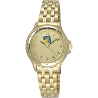 Ladies' gold tone stainless steel watch with three different dial color......