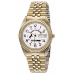 Watch with stainless steel case