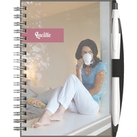 4" x 6" journal with poly front cover, full color digital... from ASI 91340...