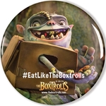 2.5" Diameter Round Button with Safety Pin Back