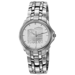 Geneve Silver Passport Medallion Watch