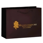 Matte Laminated Euro Tote Bag - Foil Stamp