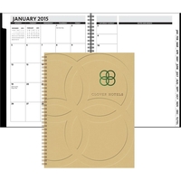 Vertical monthly planner that measures 8.5" x 11" and has a... from ASI 91340...