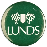 1-2 Color 2" Diameter Round Button with Safety Pin Back