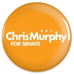 1-2 Color 2.25" Diameter Round Button with Safety Pin