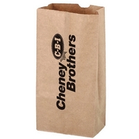 5" x 3 1/8" x 9 5/8" natural Kraft paper bag... from ASI 35290 American Ad...