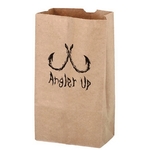 Natural Kraft Paper SOS Lunch Bag - 6 lb - Flexo Ink