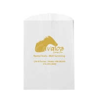 5 3/4" x 7 1/2" glassine paper food bag with serrated... from ASI 35290...