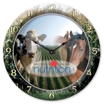 10.75" Full Color Wall Clock