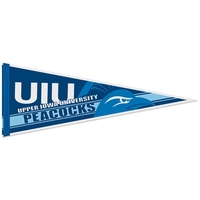 Durable, premium pennant measuring 9" x 24" with a 1" sewn... from ASI 66390...