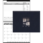 The President Monthly Planner - 2-Part Leatherette