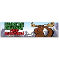 3" x 11.5" Stock Shaped Decals