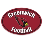 4" x 6" Oval Stock Shaped Decal