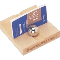 Maple business card display.... from ASI 46755 Cosmo Promos