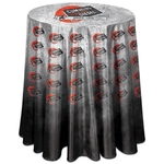 30" Dia. x 30" H Round Table Throw