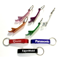 Plain aluminum can and bottle opener with split key ring.... from ASI 74585...