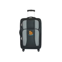 Carry on spinner suitcase. Made of 600D polyester with semi-hard EVA... from...
