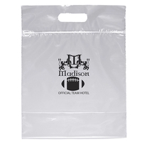 Zip Closure Die Cut Handle Bag - Flexo Ink Print