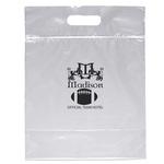 Zip Closure Die Cut Handle Bag - Flexo Ink Print