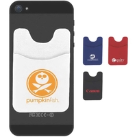 Silicone card sleeve with adhesive back.... from ASI 46755 Cosmo Promos