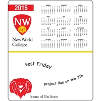 Stick-It Anywhere Gloss Wall Calendar