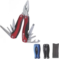 Multi-tool with 2 blades, screwdriver, bottle opener and a file.... from ASI...