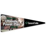 Pennant Shaped Small Car Magnet