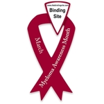 Ribbon Shaped Small Car Magnet