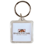 1.5" x 1.5" Square Acrylic Key Rings