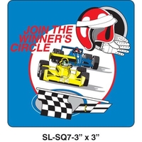 Individual Sheeted Stickers-with our Recyclable Enviroliner