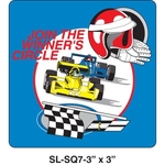 Individual Sheeted Stickers-with our Recyclable Enviroliner