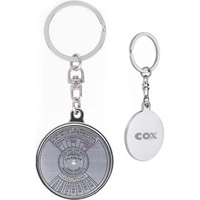 50 Year Perpetual Calendar Metal Key Chain