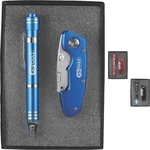 LED Screwdriver & Utility Cutter Gift Set