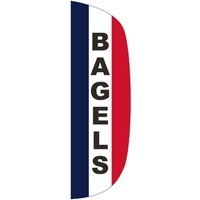3 x 10' Bagels message feather flag, flutter style.... from ASI 80228 Quinn
